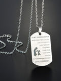 NECKLACE - TO MY GRANDAUGHTER/SON