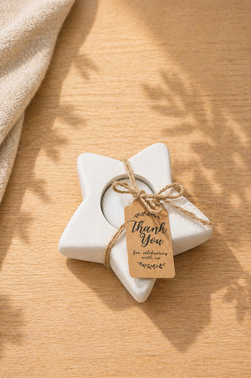 CANDLES -  STAR TEA LIGHT HOLDER