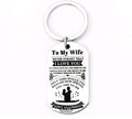 KEY CHAIN -  To My Wife