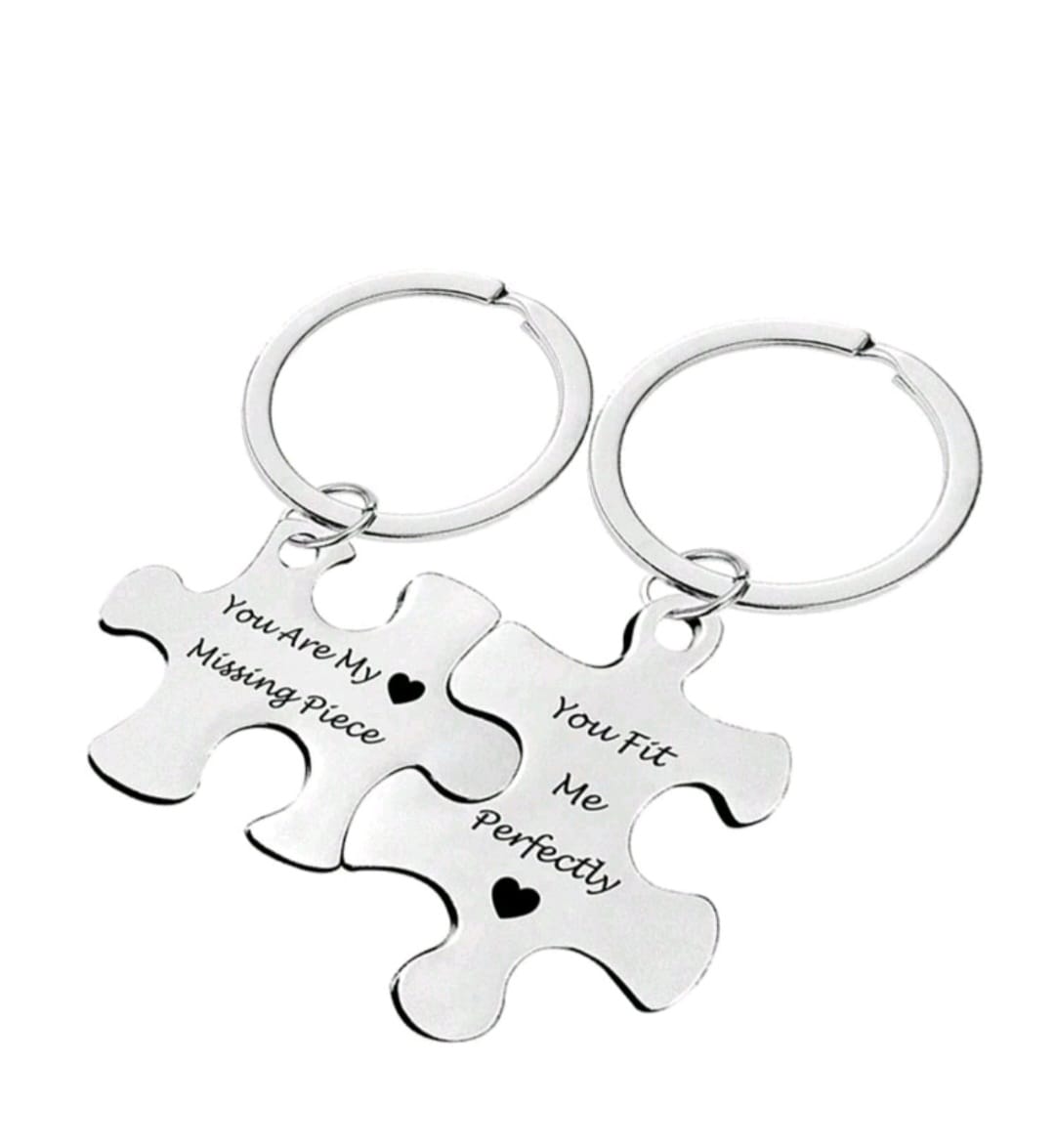 KEY CHAINS - 2pc. YOU ARE MY MISSING PIECE