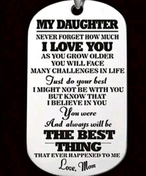 TAGS - TO MY DAUGHTER