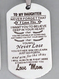 TAGS - TO MY DAUGHTER
