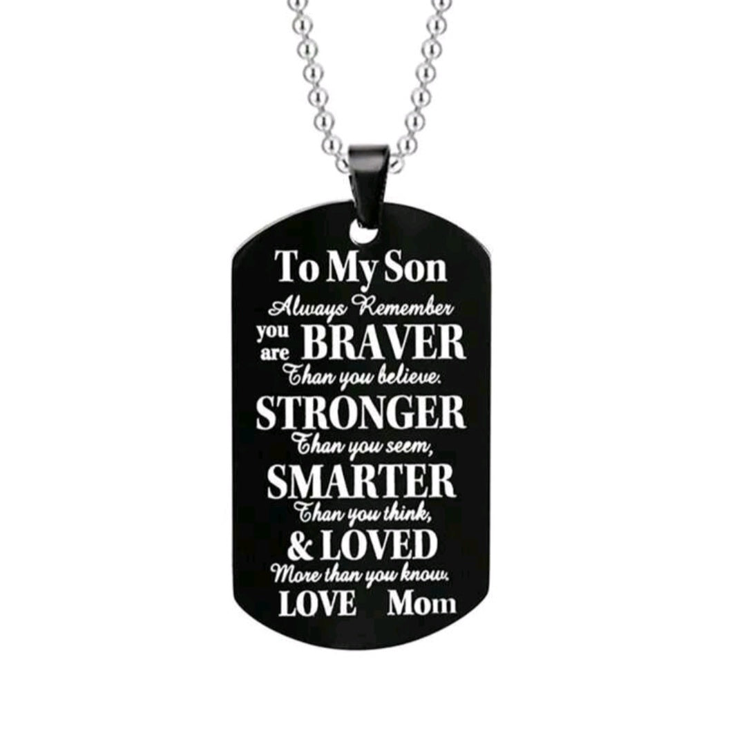 TAGS - TO MY SON