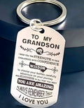 KEY CHAIN - TO MY GRANDSON
