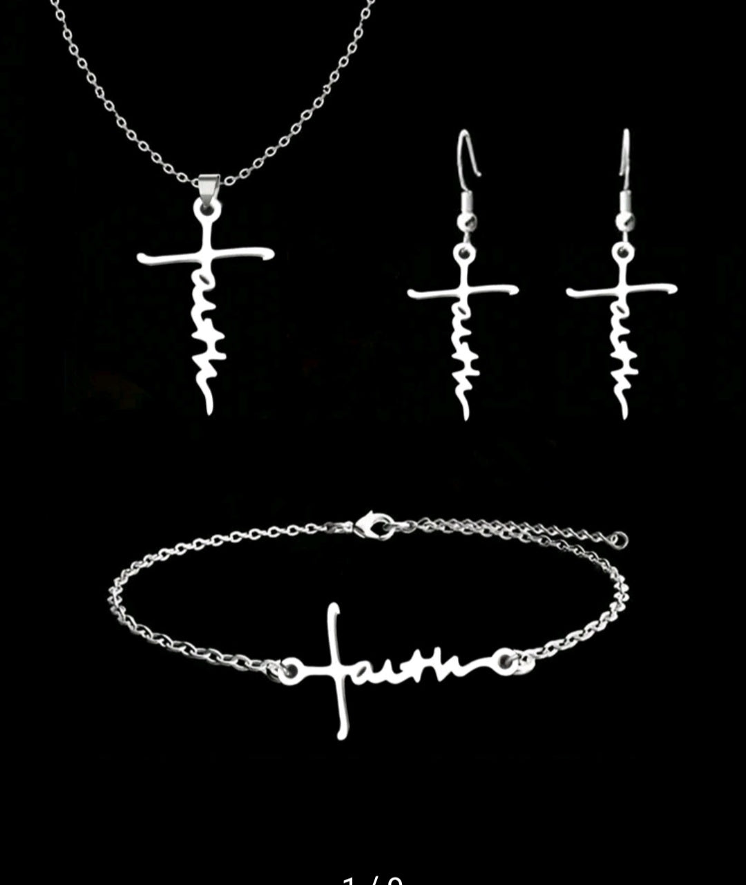 LADIES - FAITH NECKLACE SET