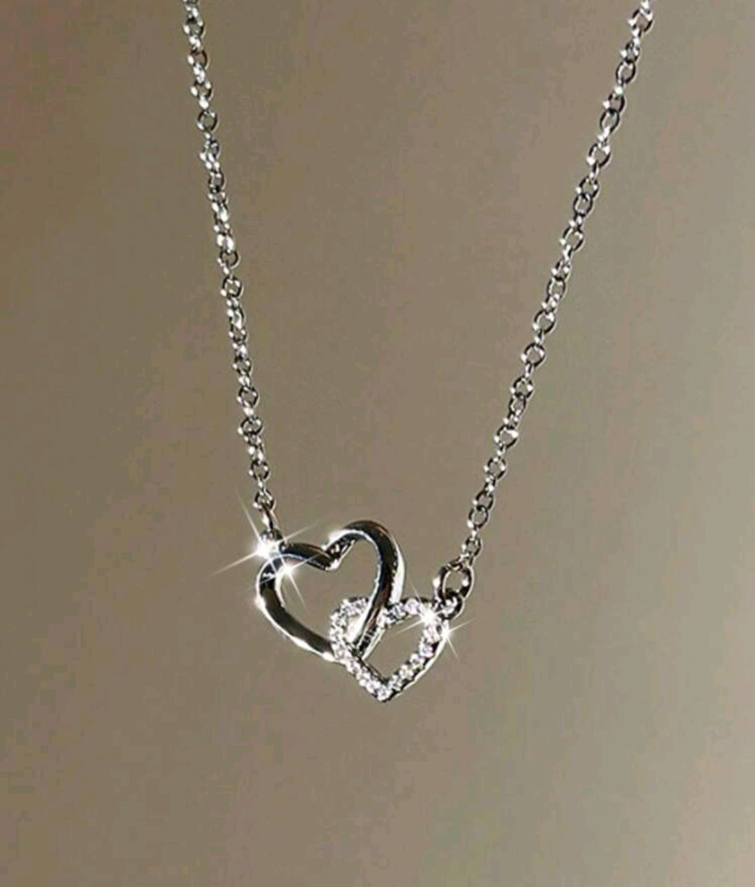 LADIES - DOUBLE HART CHAIN
