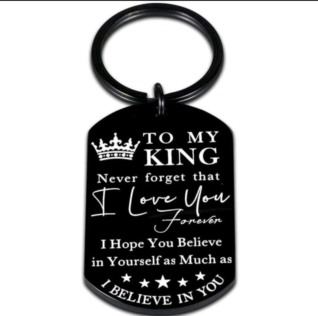 KEY CHAINS - TO MY KING