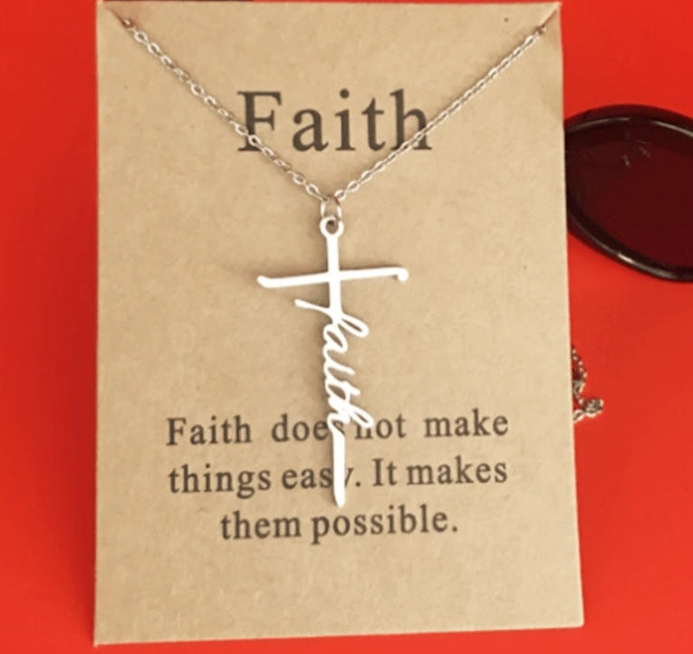 LADIES - JESUS, BLESSED OR FAITH CHAINS