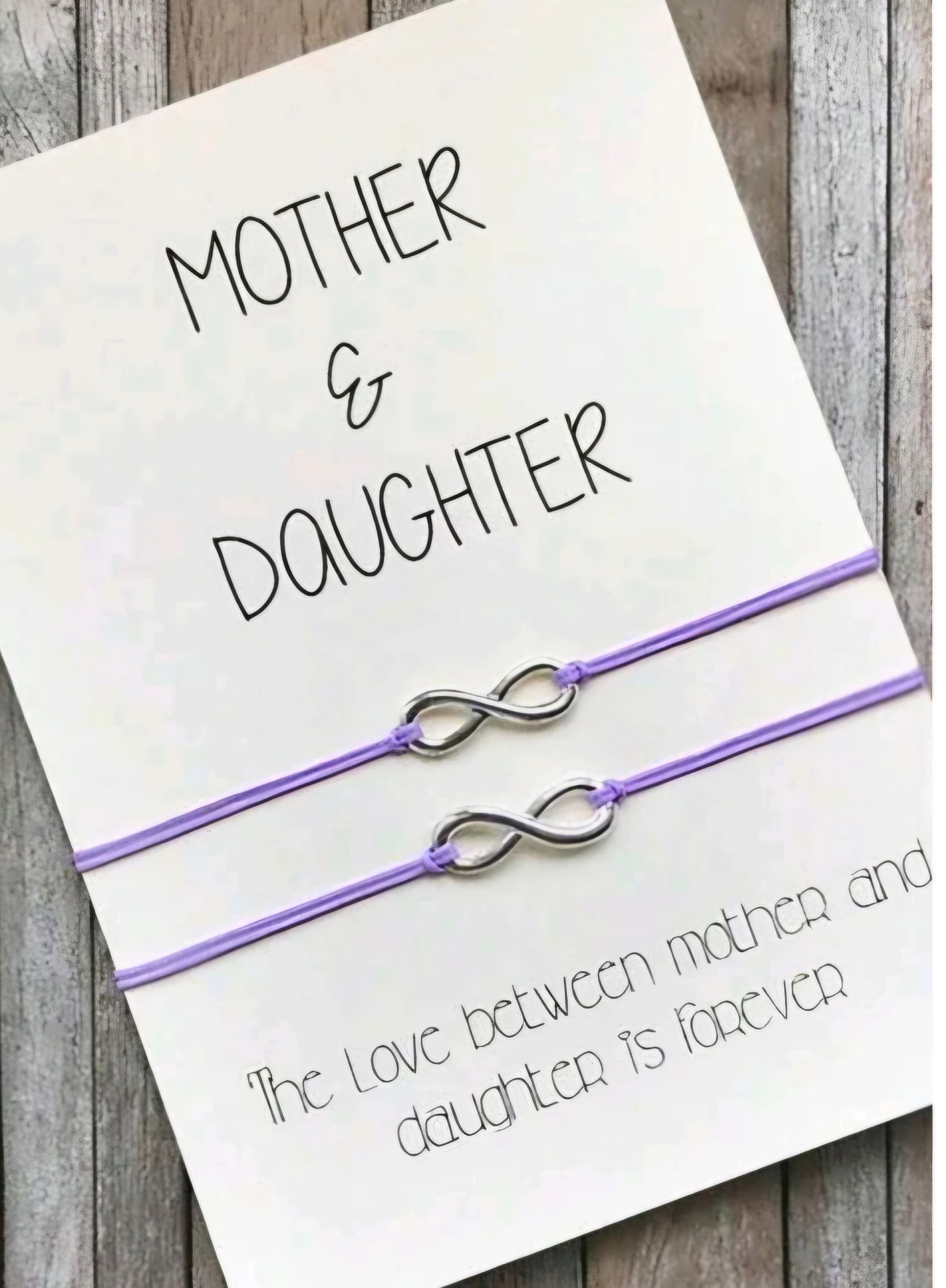 MOTHER AND DAUGHTER BRACELET