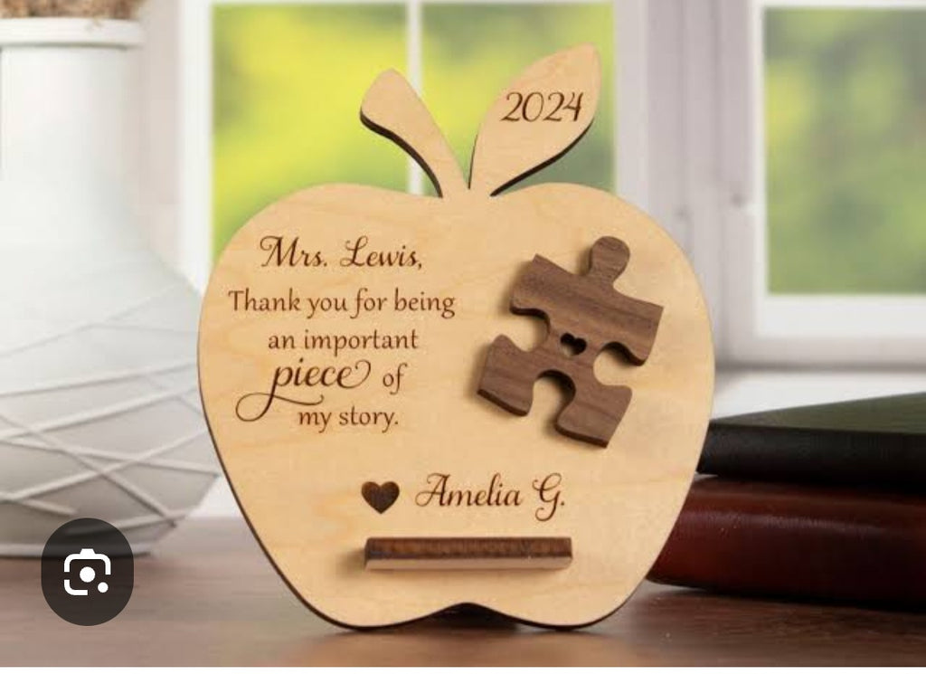 TEACHER GIFTS - SPECIAL MESSAGE OF THANKS