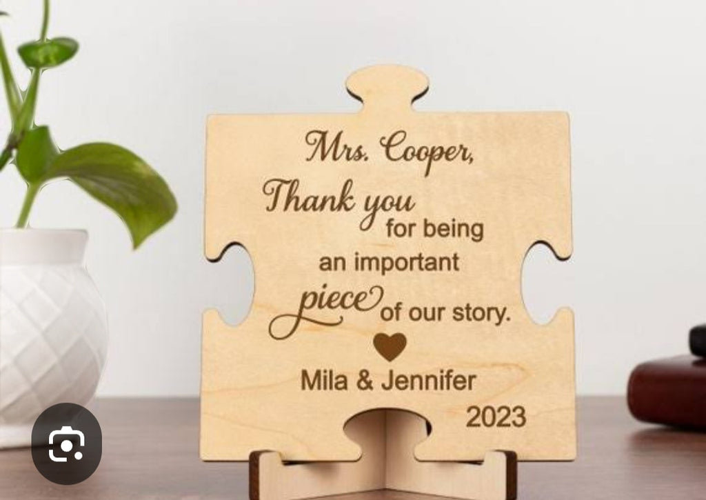 TEACHER GIFTS - SPECIAL MESSAGE OF THANKS