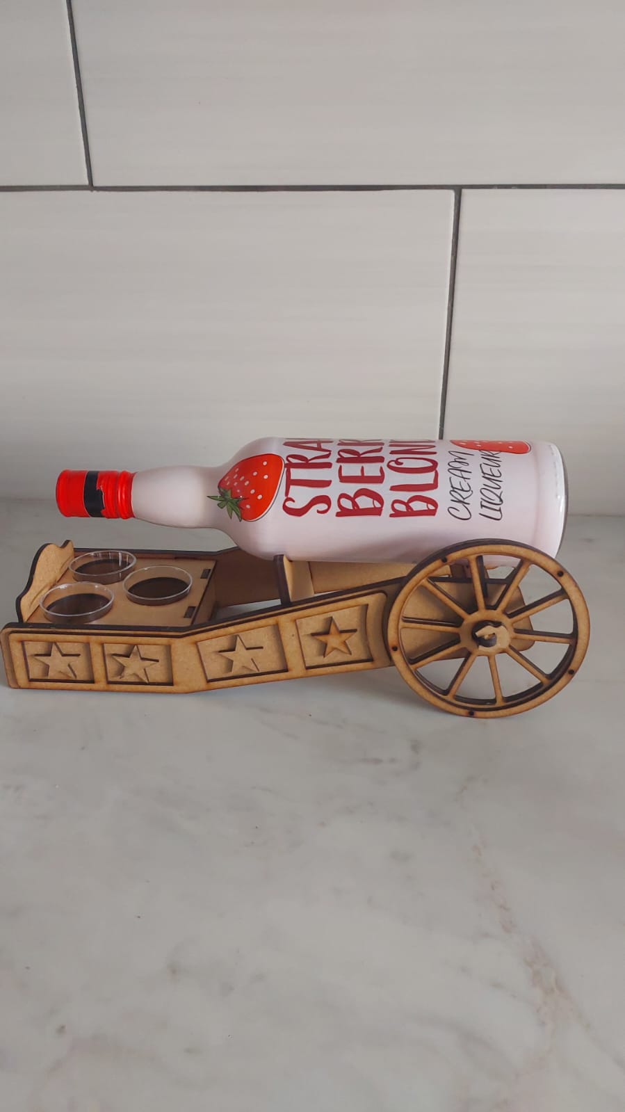 BOTTLE HOLDERS - LASER CUT