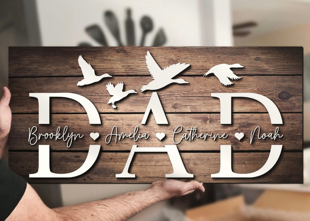 GIFT - DAD with children names
