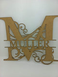 WALL DECO - SURNAME