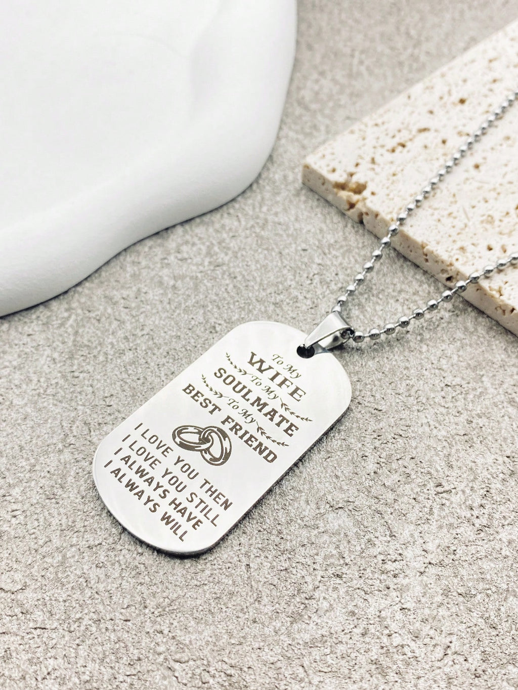 KEY CHAIN -  To My Wife