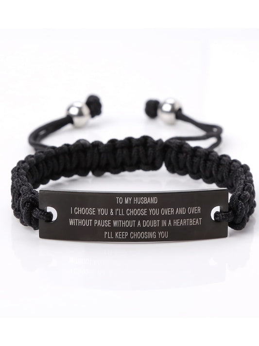 BRACELET - TO  MY HUSBAND